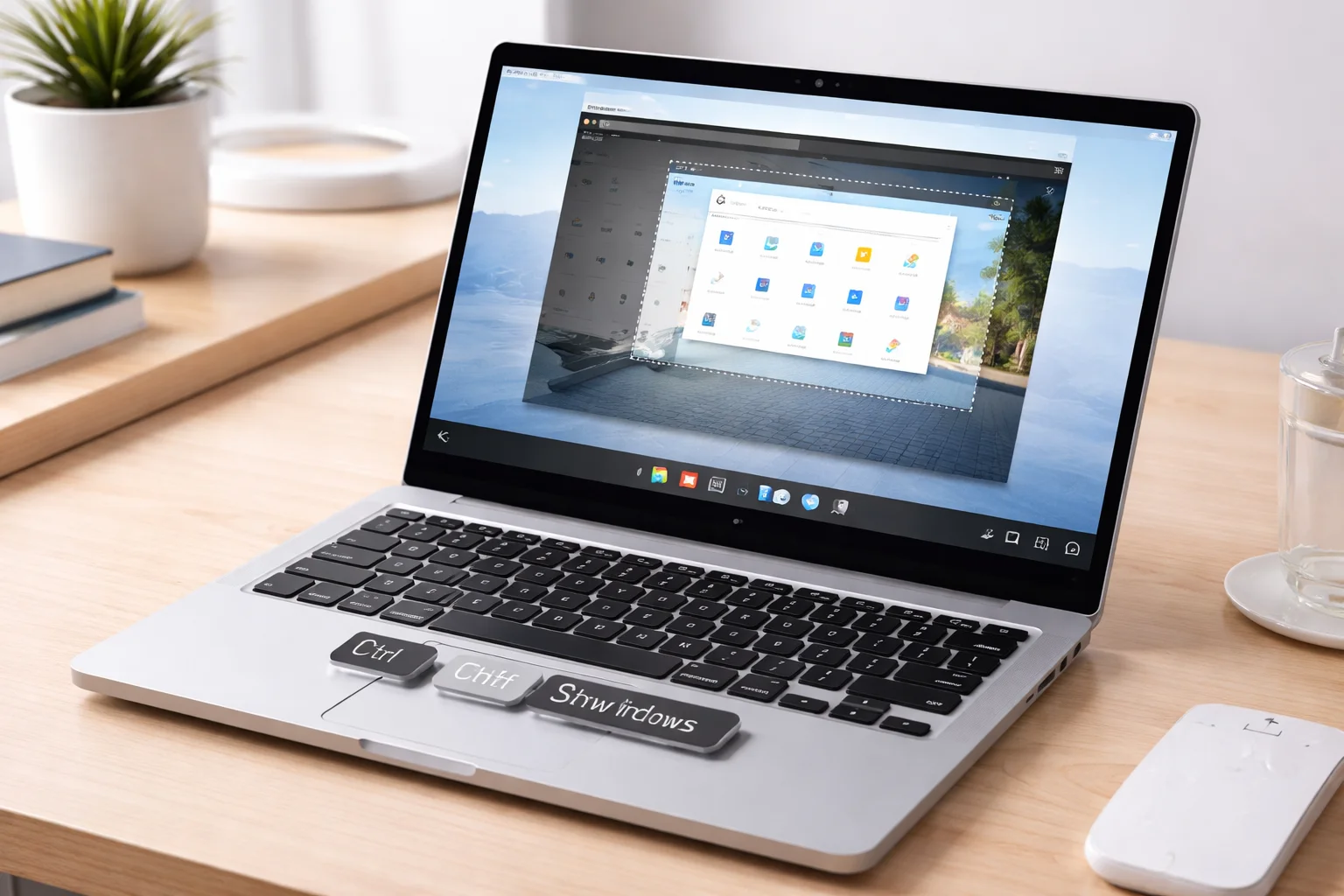 how do you take a screenshot on a chromebook