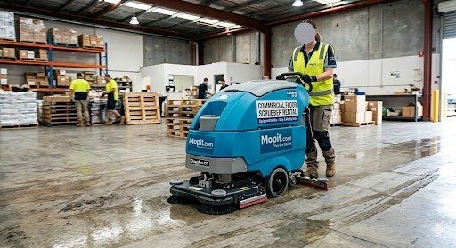 Commercial Floor Scrubber Rental