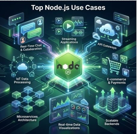 Top Node.js Use Cases: Where It Delivers Real Business Impact