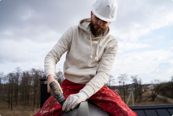 roofing work building protection