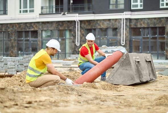 sewer snaking drain clearing