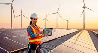 solar battery installation